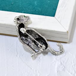 CINDY XIANG Leopard Brooch Pin Animal Jewelry Winter Coat Dress Party Accessories Gift