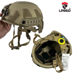2026 New LPRED Fast HDPE Wendy High Cut PE Helmet 2 Generation high-grade lining UHMW-PE .44 Helmet