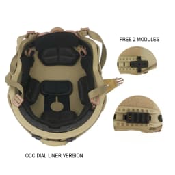 2026 New LPRED Fast HDPE Wendy High Cut PE Helmet 2 Generation high-grade lining UHMW-PE .44 Helmet