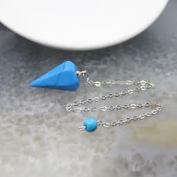 Natural Quartz Reiki Healing Pendulum,for Dowsing Spiritual Divination Cone Crystal Quartz Pendulos Small Size Necklace Jewelry