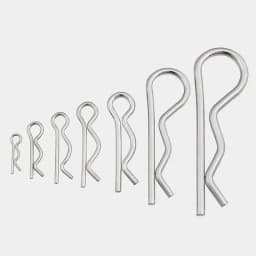 10-100pcs M1 --M4 M5 M6 M7 Spring R Type Cotter Pin Retaining Clips Wave R-shaped Pin Clamp Hair Tractor Pin for Car