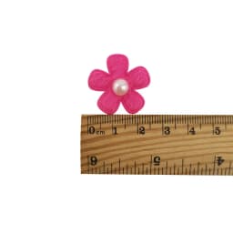 (100 Pcs/pack) 25mm Mixed Color Pearl Petals Costume Decoration Handmade Diy Crafts Girl Headdress Dress Up Artificial Flower