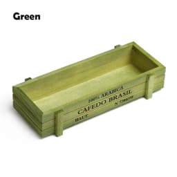 Natural Wooden Flowerpot Garden Decor Trough Decor Pots Succulent Boxes Rectangle Vase Vintage Crates Wood Flower Pot Home Tools