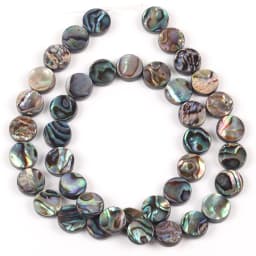 Natural Gray Abalone Irregular Shell Mother Of Pearl Loose Spacer Beads For Jewelry Making DIY Bracelet Necklace Handmade