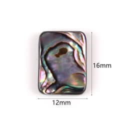 Natural Gray Abalone Irregular Shell Mother Of Pearl Loose Spacer Beads For Jewelry Making DIY Bracelet Necklace Handmade