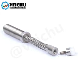 VEICHU Bush Built-In Plungers Specialized In Holding Spring Plungers POM Tip Stainless Steel Spring Pins Stroke Pin