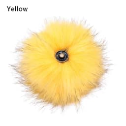 15cm Imitation Fur Pompom For Women Hat Fur Pom Poms for Hats Caps Fake Fur Pompon for Knitted Hat Cap Beanies Skullie