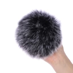 15cm Imitation Fur Pompom For Women Hat Fur Pom Poms for Hats Caps Fake Fur Pompon for Knitted Hat Cap Beanies Skullie