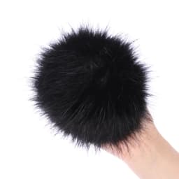 15cm Imitation Fur Pompom For Women Hat Fur Pom Poms for Hats Caps Fake Fur Pompon for Knitted Hat Cap Beanies Skullie