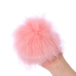 15cm Imitation Fur Pompom For Women Hat Fur Pom Poms for Hats Caps Fake Fur Pompon for Knitted Hat Cap Beanies Skullie