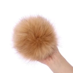 15cm Imitation Fur Pompom For Women Hat Fur Pom Poms for Hats Caps Fake Fur Pompon for Knitted Hat Cap Beanies Skullie
