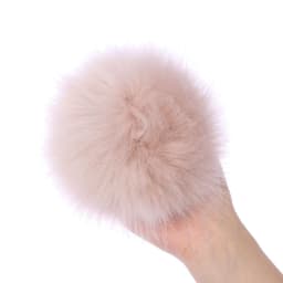 15cm Imitation Fur Pompom For Women Hat Fur Pom Poms for Hats Caps Fake Fur Pompon for Knitted Hat Cap Beanies Skullie