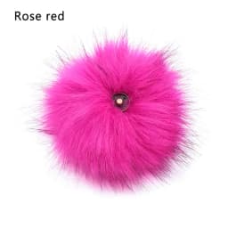 15cm Imitation Fur Pompom For Women Hat Fur Pom Poms for Hats Caps Fake Fur Pompon for Knitted Hat Cap Beanies Skullie