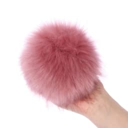 15cm Imitation Fur Pompom For Women Hat Fur Pom Poms for Hats Caps Fake Fur Pompon for Knitted Hat Cap Beanies Skullie