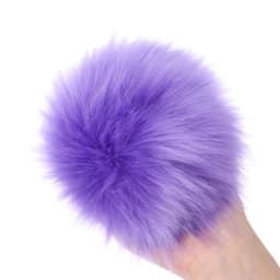 15cm Imitation Fur Pompom For Women Hat Fur Pom Poms for Hats Caps Fake Fur Pompon for Knitted Hat Cap Beanies Skullie