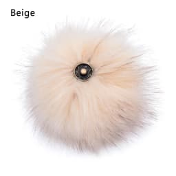 15cm Imitation Fur Pompom For Women Hat Fur Pom Poms for Hats Caps Fake Fur Pompon for Knitted Hat Cap Beanies Skullie