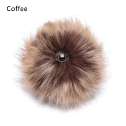 15cm Imitation Fur Pompom For Women Hat Fur Pom Poms for Hats Caps Fake Fur Pompon for Knitted Hat Cap Beanies Skullie