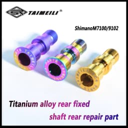 TAIMEILI Titanium alloy screw axle fixing m7100/7120m8100/8120 m9100/9120 rear transmission shaft repair screw
