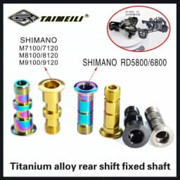 TAIMEILI Titanium alloy screw axle fixing m7100/7120m8100/8120 m9100/9120 rear transmission shaft repair screw