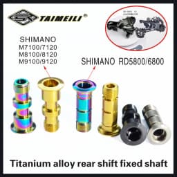 TAIMEILI Titanium alloy screw axle fixing m7100/7120m8100/8120 m9100/9120 rear transmission shaft repair screw