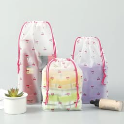 Cute Transparent Waterproof Travel Cosmetic Bag Women Makeup Case Bath Make Up Toiletry Wash Beauty Kit Storage Pouch