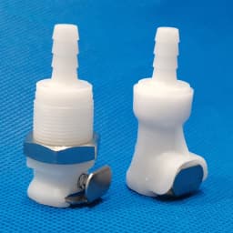 1/4 5/16 3/8 Quick Coupling Shut-off Valve Quick Disconnect Connection Fitting Joint Male Insert Female Body Compatible with PLC
