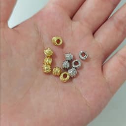 (3862)10PCS 4x5MM Hole 2MM 24K Gold Color Brass Irregular Beads High Quality Diy Jewelry Findings Accessories Wholesale