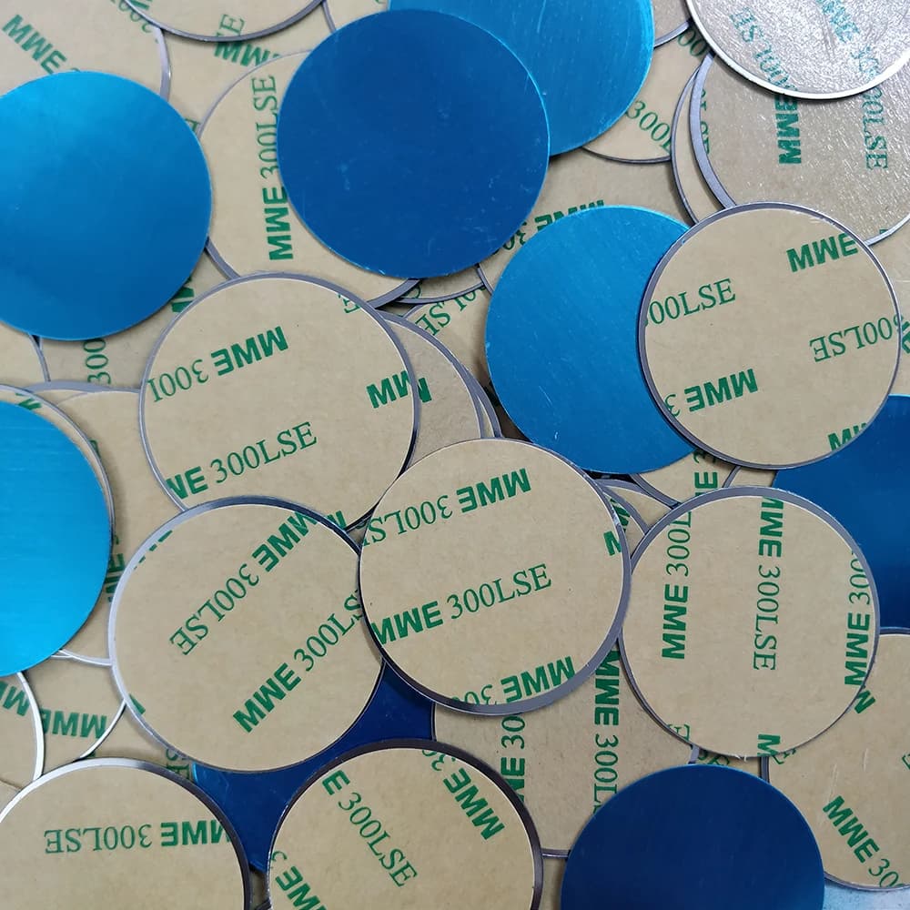 10pcs Metal Plate Disk For Magnetic Car Phone Holder Iron Sheet Metal Plates For Magnet Mobile Phone Holder 30 40mm