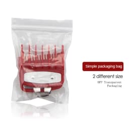 2pcs/set For Wahl Universal Hair Clipper Guide Comb 1.5/4.5mm Beard Trimmer Shaver Limit Comb Replacement Clipper Blade Cutter