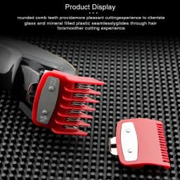 2pcs/set For Wahl Universal Hair Clipper Guide Comb 1.5/4.5mm Beard Trimmer Shaver Limit Comb Replacement Clipper Blade Cutter