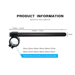 YZF-R1 YZF-R7 YZF-R6 YZF-R3 YZF-R25 YZF R1 R7 R6 R3 R25 For Yamaha Handlebar Racing Adjustable Clip On Ons Fork Handle Bar