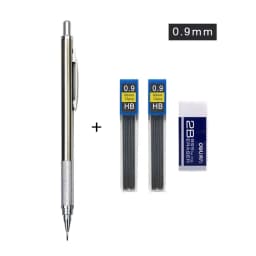 0.3/0.5/0.7/0.9/1.3/2.0mm Mechanical Pencil Office School Writing Art Painting Tools Metal Automatic Pencils Creative Stationery