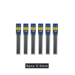 0.3/0.5/0.7/0.9/1.3/2.0mm Mechanical Pencil Office School Writing Art Painting Tools Metal Automatic Pencils Creative Stationery