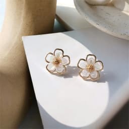 Luxury Zircon Pearl Drop Earrings For Women Girl 2022 Elegant Personality Shiny D Letter Earring Fashion Jewelry Wholesale