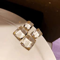 Luxury Zircon Pearl Drop Earrings For Women Girl 2022 Elegant Personality Shiny D Letter Earring Fashion Jewelry Wholesale