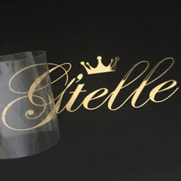 Custom 3D Gold Transfer Sticker Silver Metal Logo DTF Print Perfume Bottle Label Shine Embossed Brand Decal Self-adhesive Relief