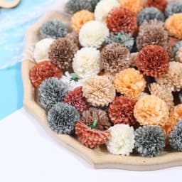 10/20PCS 4cm Hydrangea Artificial Flowers Head For Wedding Party Home Decoration Christmas New Year Gift Accessories Silk Flower