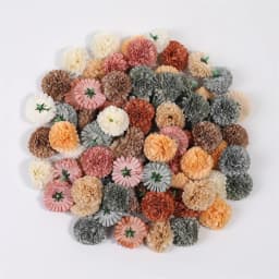 10/20PCS 4cm Hydrangea Artificial Flowers Head For Wedding Party Home Decoration Christmas New Year Gift Accessories Silk Flower