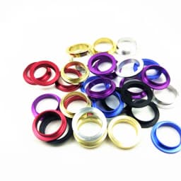 Fishing Rod Winding Check Trim Ring for FUJI Reel Seat #16-13.0mm & #17 DIY Fishing Rod Aluminum Part Repair Ring