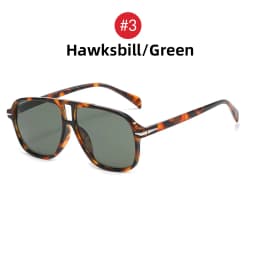 VIVIBEE Fashions Aviation Gredient Sunglasses Retro Men Oversized Pilot Rivets UV400 Summer Shades Vintage Big Eyewear