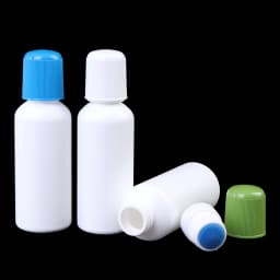 1PC 30/50/60/100ml Soreness Liquid Bottle with Sponge Applicator Medicine Bottles with Blue Sponge Head Soreness Applicator