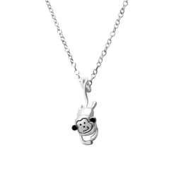 New Ethnic Style Mascot Zodiac Monkey 925 Sterling Silver Jewelry Sweet And Cute Little Monkey Exquisite Animal Necklaces XL170