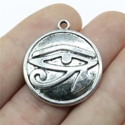 5pcs Mysterious Africa Ancient Egypt Pendant Charms The Eye Of Horus Egyptian Pharaoh Charms For Keychain Making Necklace Making