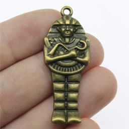 5pcs Mysterious Africa Ancient Egypt Pendant Charms The Eye Of Horus Egyptian Pharaoh Charms For Keychain Making Necklace Making