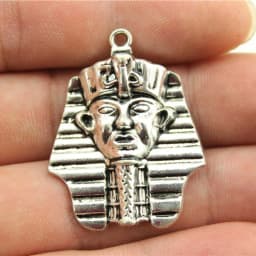 5pcs Mysterious Africa Ancient Egypt Pendant Charms The Eye Of Horus Egyptian Pharaoh Charms For Keychain Making Necklace Making