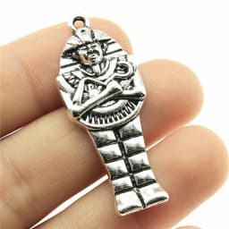 5pcs Mysterious Africa Ancient Egypt Pendant Charms The Eye Of Horus Egyptian Pharaoh Charms For Keychain Making Necklace Making