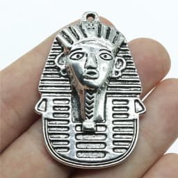 5pcs Mysterious Africa Ancient Egypt Pendant Charms The Eye Of Horus Egyptian Pharaoh Charms For Keychain Making Necklace Making