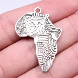 5pcs Mysterious Africa Ancient Egypt Pendant Charms The Eye Of Horus Egyptian Pharaoh Charms For Keychain Making Necklace Making