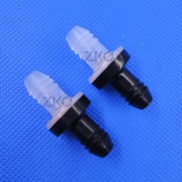 Mini Plastic Check Valve One Way Anti-Return Non-Return Irreversible Valve for Water Air Gas Aquarium Bathroom 3/4/6/8/10mm