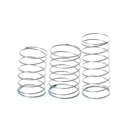Yiqianyuan 2Pcs Wire Diameter 1.5mm SUS304 Stainless Steel Large Diameter Compression Spring OD=30mm-40mm Free Length 30mm-150mm